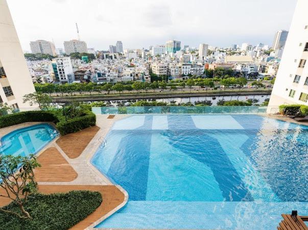 Can Ho 2 Pn Goldview - Luxury Sai Gon Ho Chi Minh-staden Exteriör bild